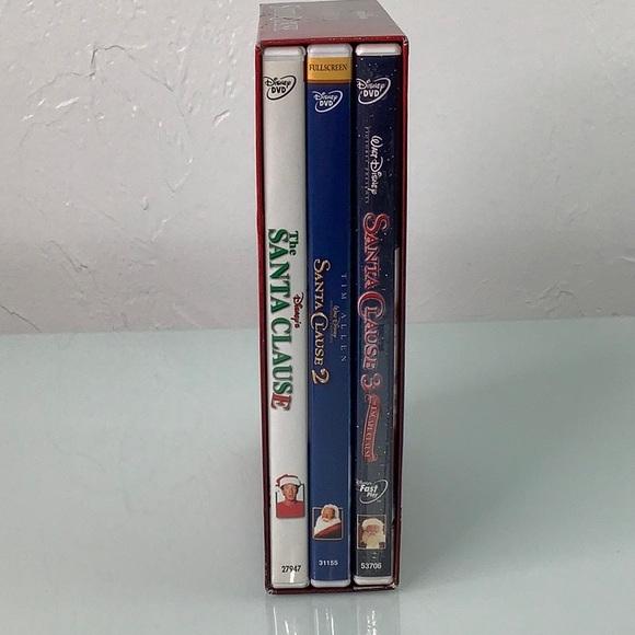 Disney Tim Allen The Santa Clause DVD Box Set 1, 2, 3 collection movies set EUC - Picture 2 of 10